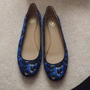 Blue Ann Taylor Flats -size 6.5. Great condition!!